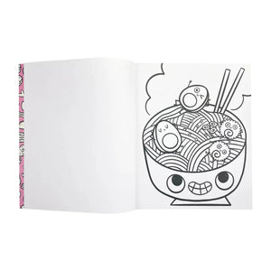 Happy Snacks Coloring Book