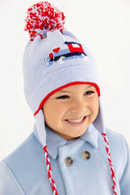Parrish Pom Pom Hat Beale Street Blue/Train