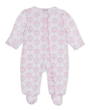 Petite Pirouettes Pink Zip Footie