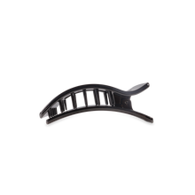 Flat Rectangle Hair Clip | Small | Jet Black
