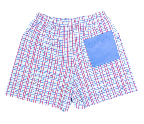 Conrad Shorts Patriotic Knit