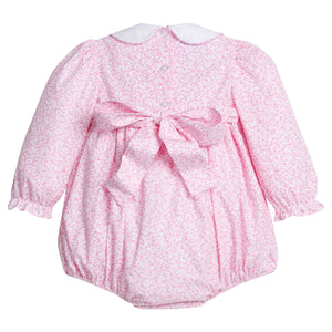 Smocked Natalie Bubble Pink Vinings