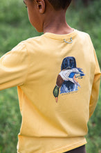 Dog with Bird LS Tshirt
