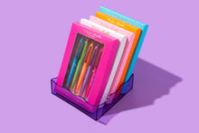 Wavy Acrylic Tray - Square - Purple