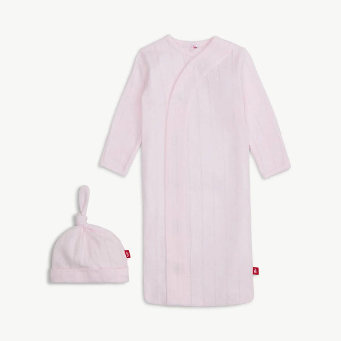 Love Lines Pink Magnetic Gown & Hat Set
