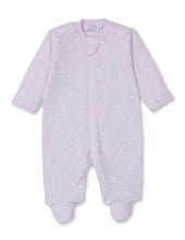 Crescent Moonlight Pink Zip Footie
