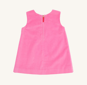 Jilly Jumper (Velveteen) Hamptons Hot Pink with Richmond Red