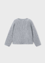 Pearl knit sweater Mix Grey