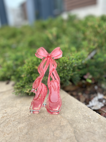 Casey Andrews Art Ballet Point Shoe Acrylic Block Dance Recital Gift