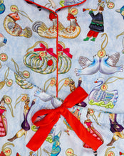 Kids 12 Days of Christmas Silky Pant Set