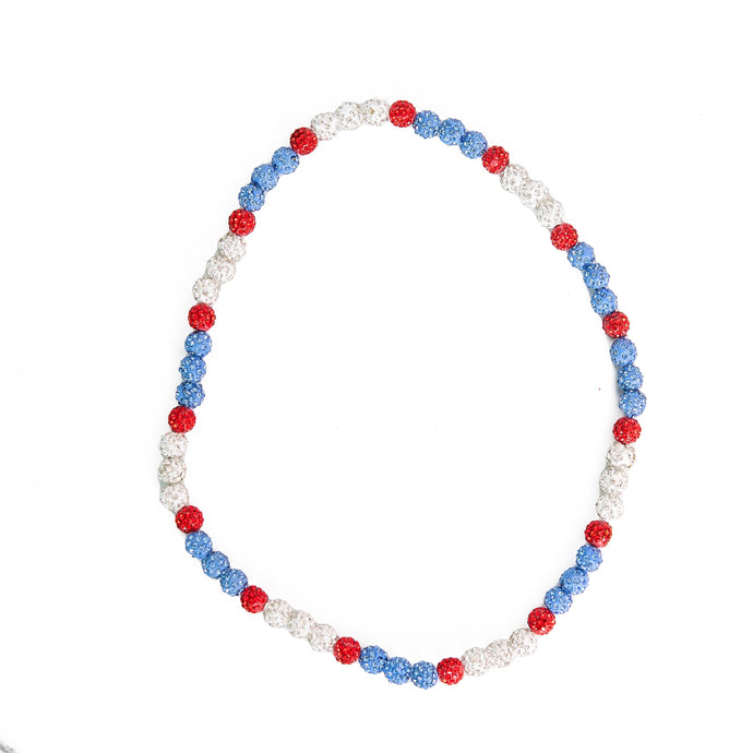 Bling Baseball Necklace