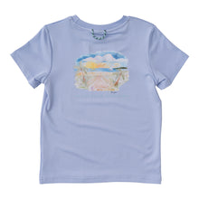 Ocean Performance Fishing Tee on Lavender
