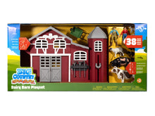 Big Country Adventure 38-Piece Dairy Barn Playset