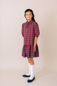 Sophia Dress - Hawthorn Plaid