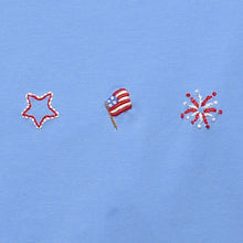Blue Houston Shirt, Red White & Blue