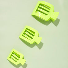 Flat Square Hair Clip | Small | Summer Brights