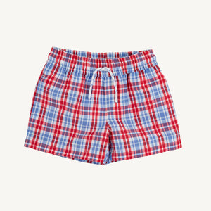 Tortola Swim Trunks, Lawn Party Plaid
