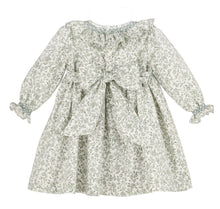 Heirloom Floral Dress, Green