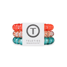 Spiral Hair Coils | Large | Coral Craze Hair Ties