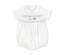 Noah Ribbon Bubble Blessings White, Beaumont Blue
