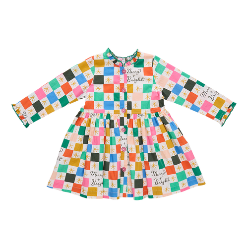 Girls Autumn Dress - Merry and Bright