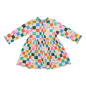 Girls Autumn Dress - Merry and Bright