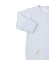 SCE Blue Jungle Mates Footie with Hand Embroidery