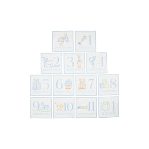 Month Markers, Blue
