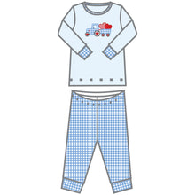 Tractor Full Of Love Long Pajama Set
