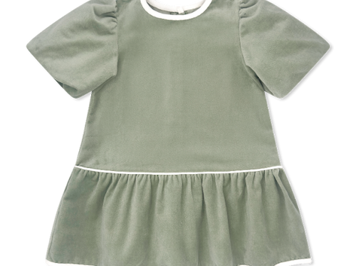 Harper Dress, Leyland Green