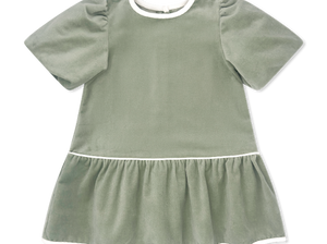 Harper Dress, Leyland Green