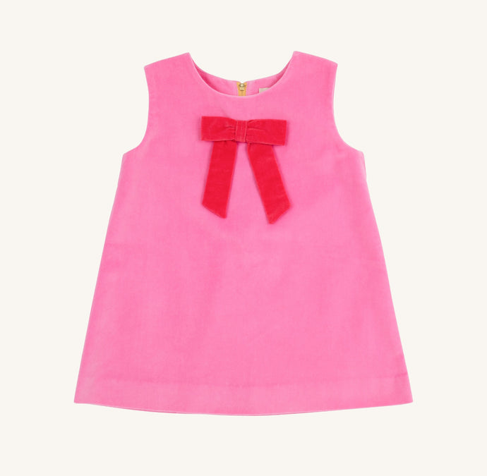 Jilly Jumper (Velveteen) Hamptons Hot Pink with Richmond Red