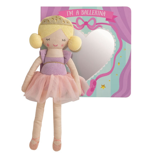 Blonde Ballet Book & Doll Set