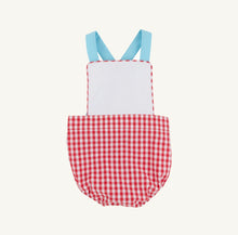Sayre Sunsuit -Richmond Red Gingham