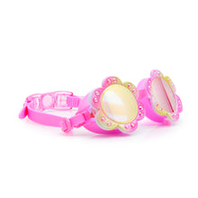 Ombre flower Swim Goggle, Summer Toy, Girls, Kids, Beach