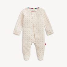 Heart and Bow Magnetic Pointelle Footie