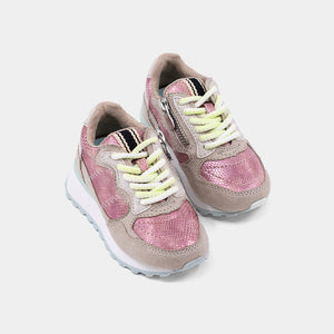 Phoebe Sneaker Pink Snake