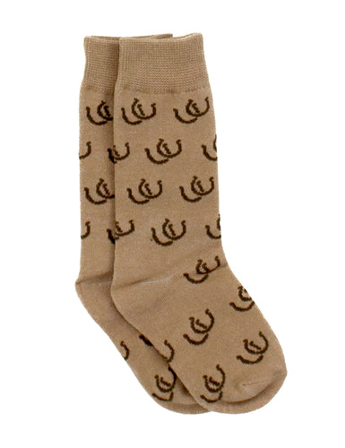 Lucky Duck Sock, Horseshoe
