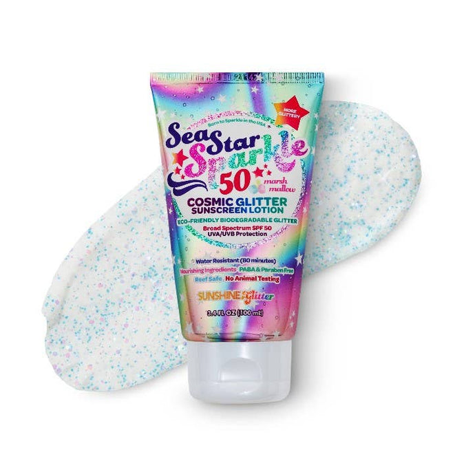 Sea Star Sparkle Cosmic Stardust SPF 50 Glitter Sunscreen