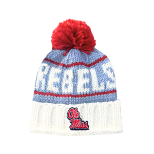 Ole Miss® Rebels Bobble Hat (Baby, Toddler, Kid)