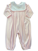 Pink Flower Knit Longall