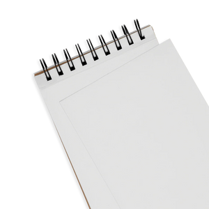 Large, White DIY Cover Sketchbook
