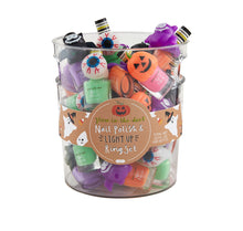 Halloween Nail Polish & Ring Sets