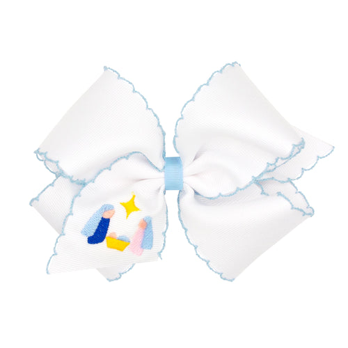 King Moonstitch Nativity Bow