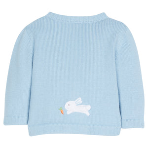 Crochet Sweater-Blue Bunny