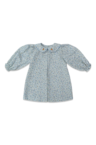 Long Sleeve Day Dress Chrysanthemum Floral