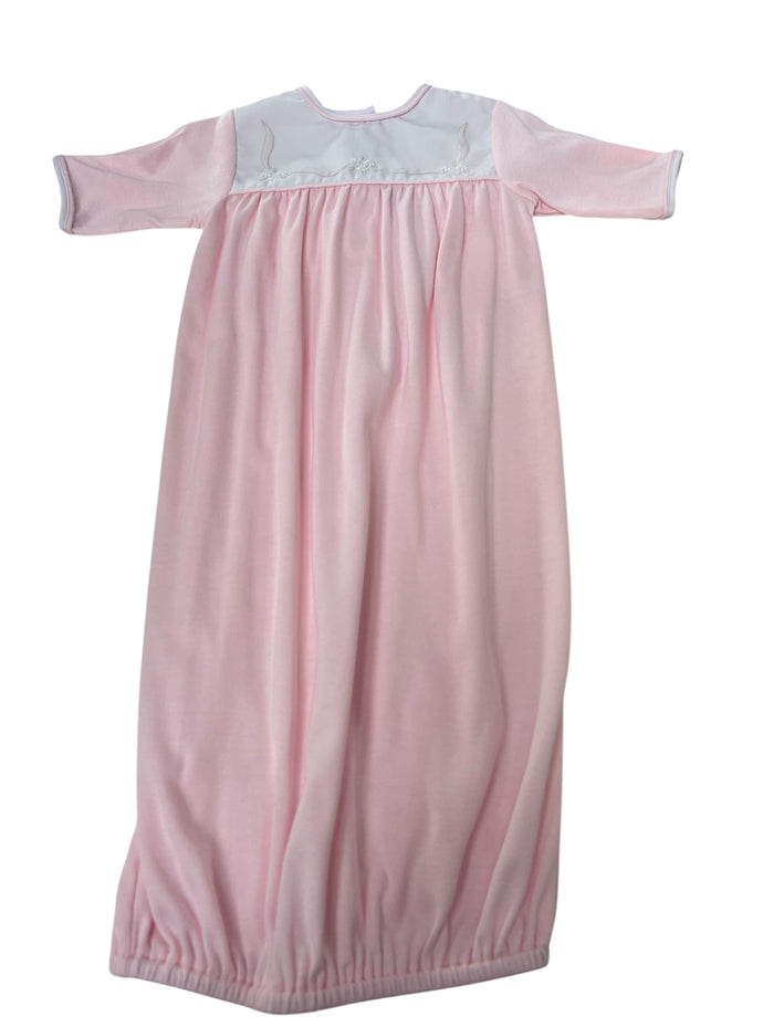 Pink Ribbon Flower Sack