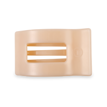 Flat Rectangle Hair Clip | Medium | Almond Beige