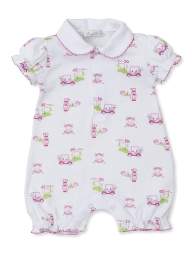 Pink Golf Club Short Playsuit 18/24m