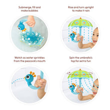 Fill 'N' Rain Peacock Umbrella